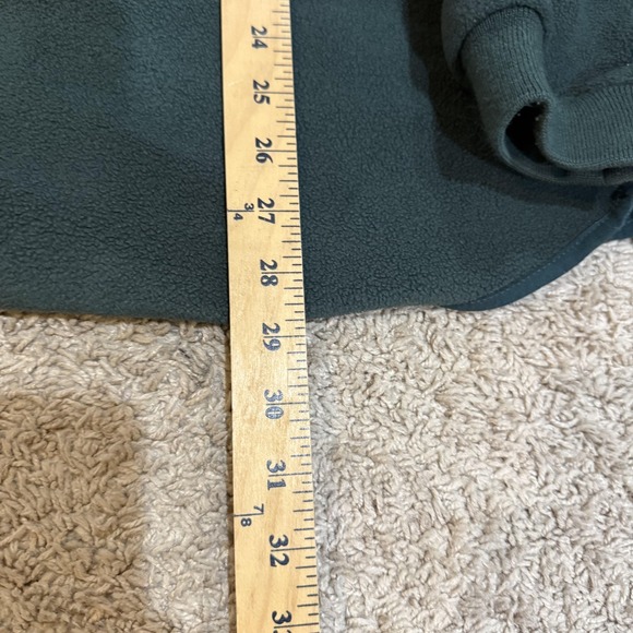 Helly Hansen Jacket Mens XL Green Fleece Full Zip Utility Pockets Boise Logo - Picture 9 of 12